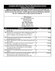 Exclusive Rigging Fees Exclusive Rigging Fees