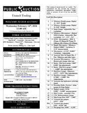 Catalogue Catalogue
